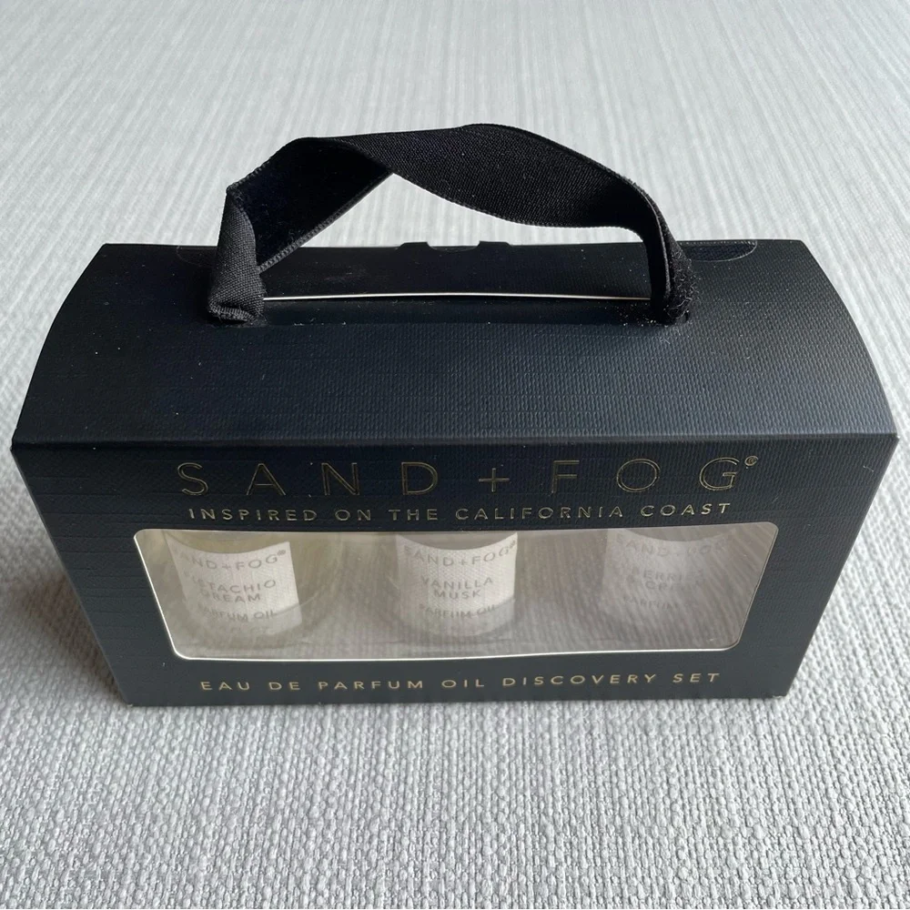 Sand & Fog fragrance Oil rollers discovery Set